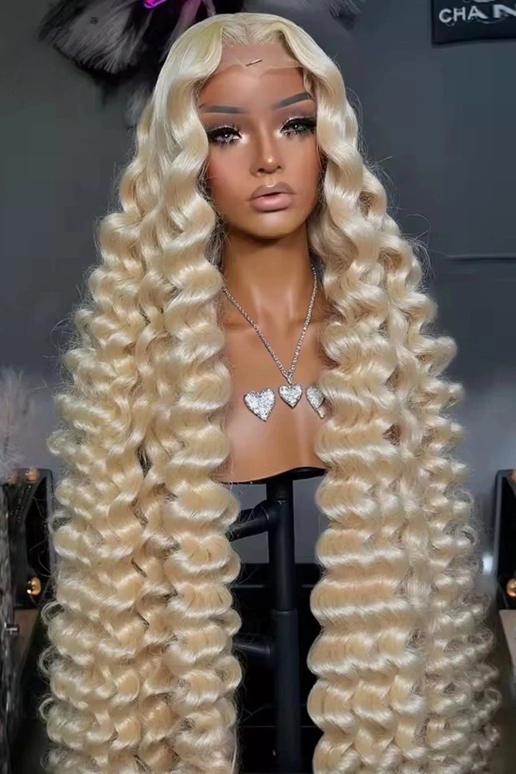 613 Honey Blonde Color Loose Deep Wave
