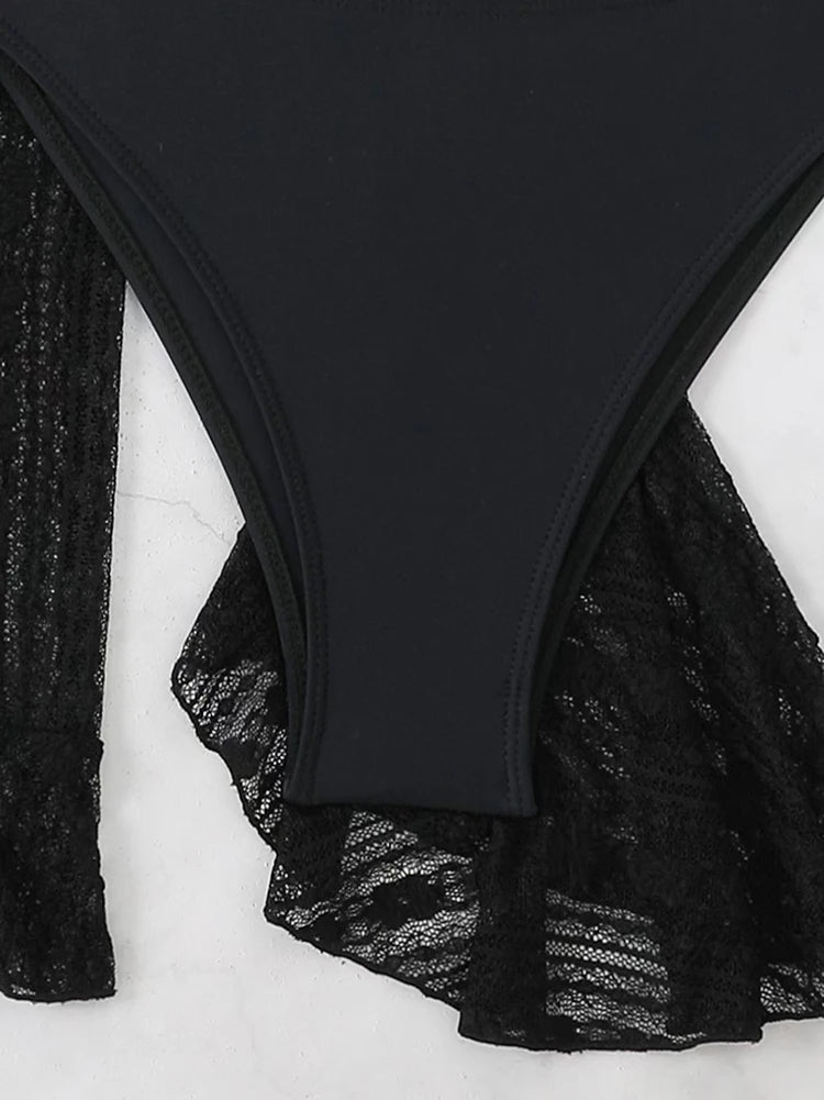 Summer Solid Bikini Set