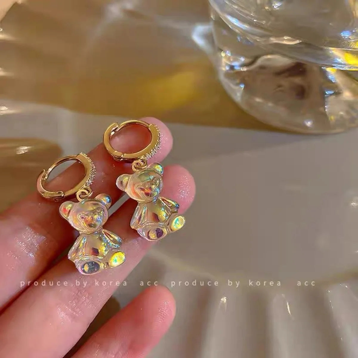 Cute Bear Earrings